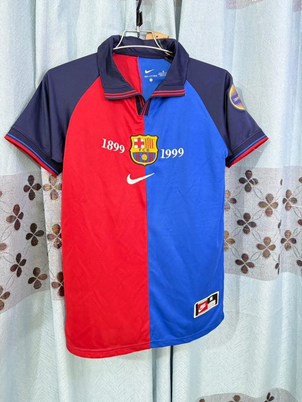 Barcelona (1899-1999) Retro Jersey - Image 2