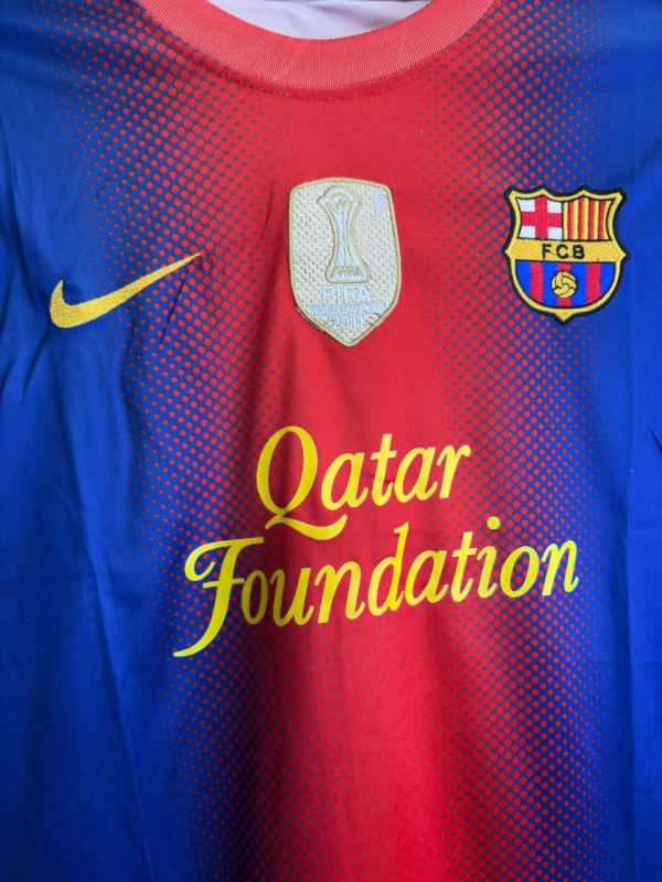 Barcelona 2012/2013 Home Football Jersey - Image 7