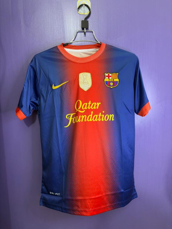 Barcelona 2012/2013 Home Football Jersey