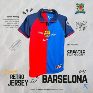 Barcelona (1899-1999) Retro Jersey